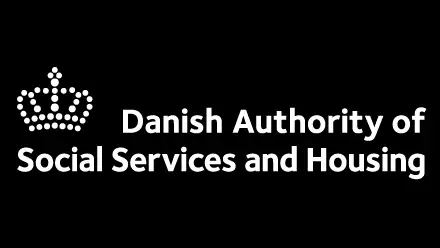 Danish Authority Logo Negative