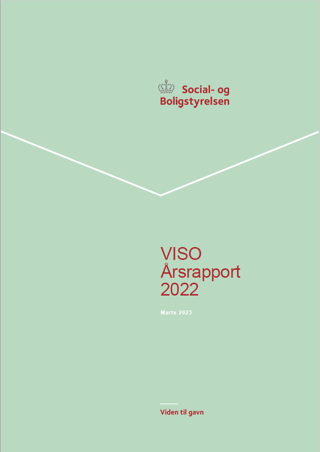 Forsiden af VISOs årsrapport 2022